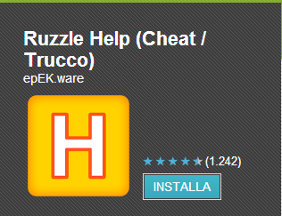 SCARICA TRUCCHI DI RUZZLE
